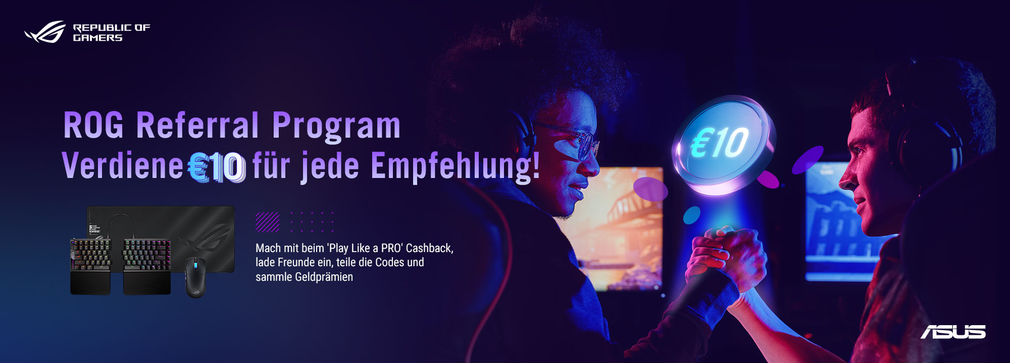 ROG Referral Program Banner